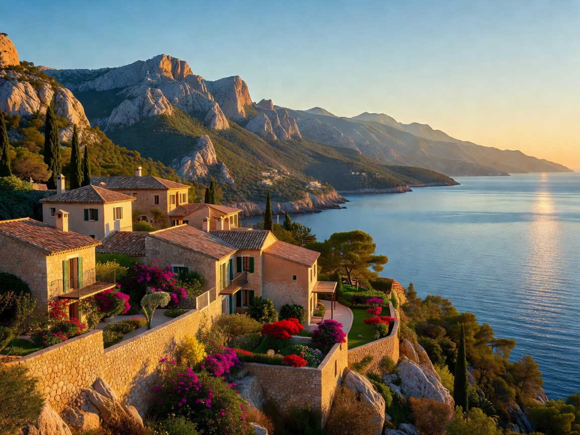Belmond La Residencia mountain and sea view in Deia Mallorca Spain